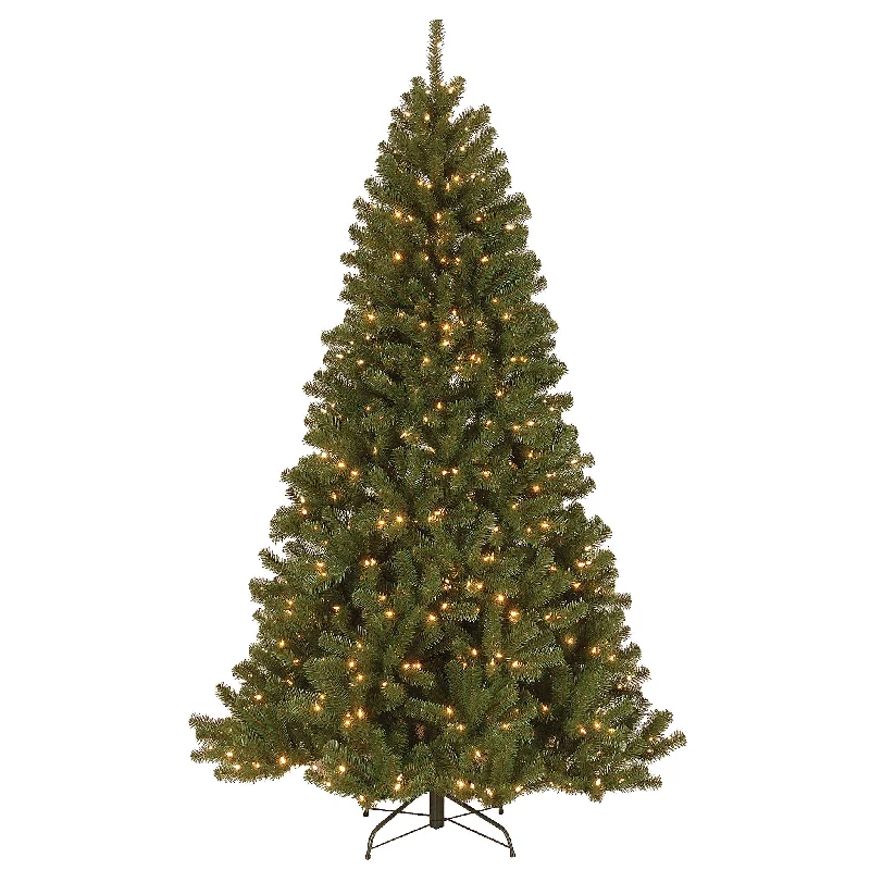 7.5 ft. Pre-Lit North Valley Spruce Tree with PowerConnect Dual Color LED Lights