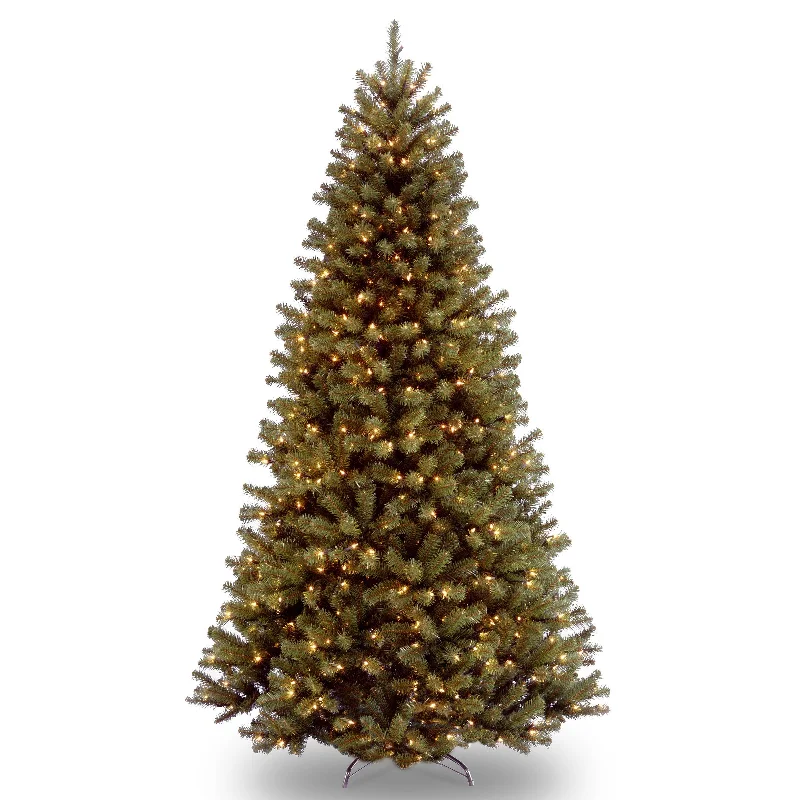 9 ft. Pre-Lit Aberdeen Blue Spruce Tree with Light Parade LED Lights