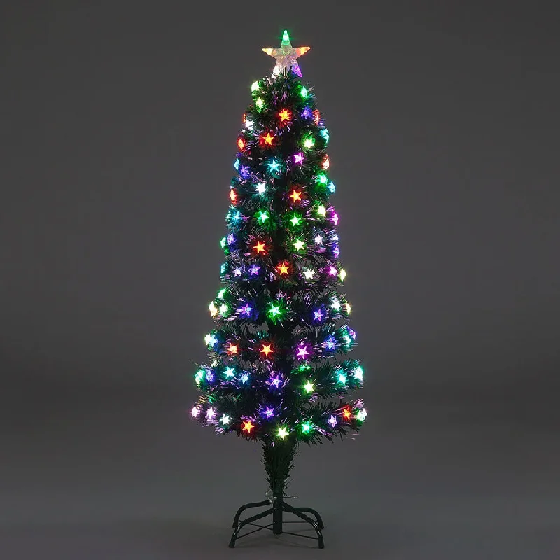 Epsilon Star Multi-Colour Fibre Optic LED Tree