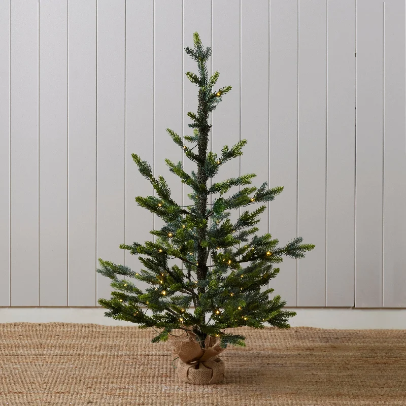 Potted Alpine Spruce 3.5Ft - 80 Led