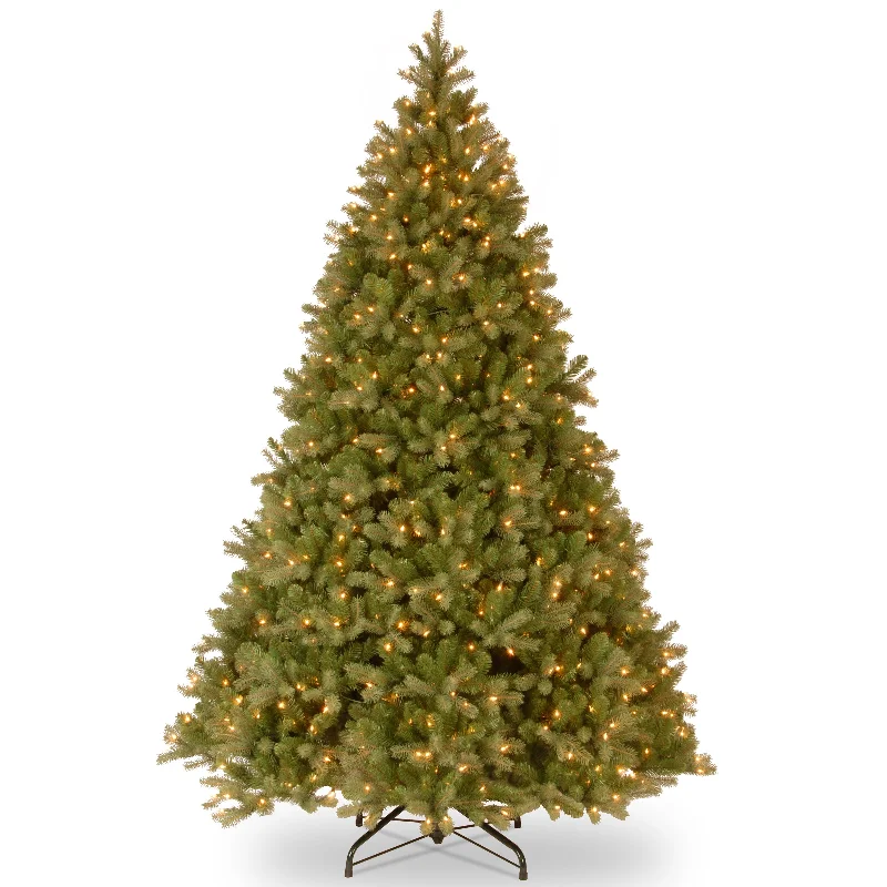 10 ft.Pre-Lit Downswept Douglas Fir Tree  with Clear Lights