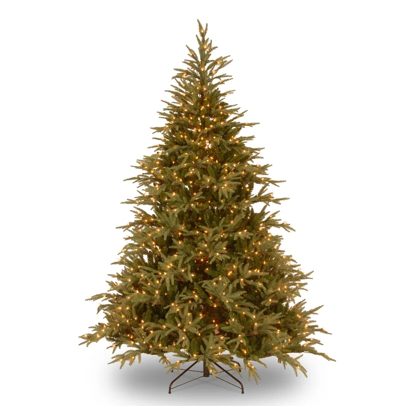 9 ft. Pre-Lit Fraser Grande Tree with Dual Color LED Lights